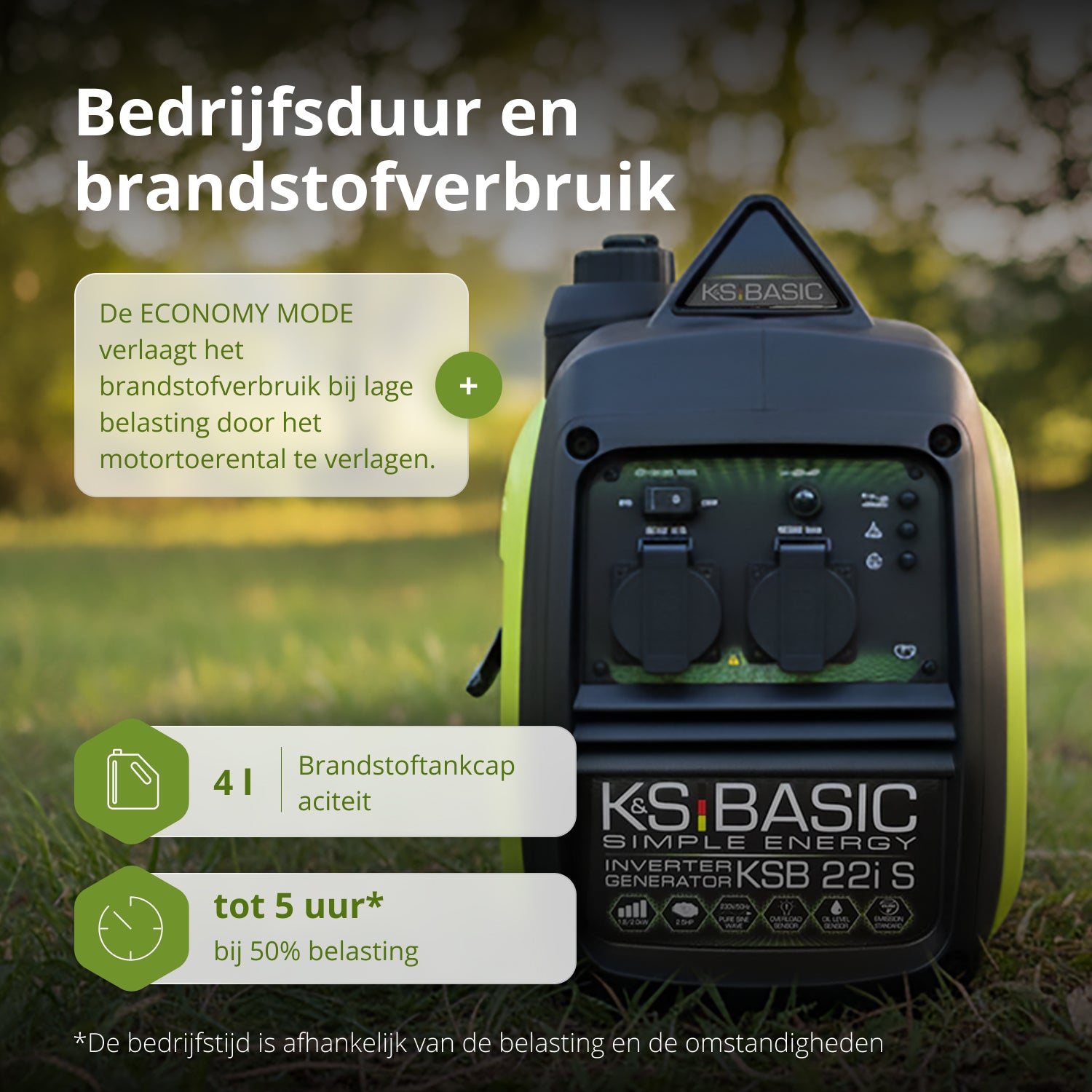 Invertergenerator KSB 22i S