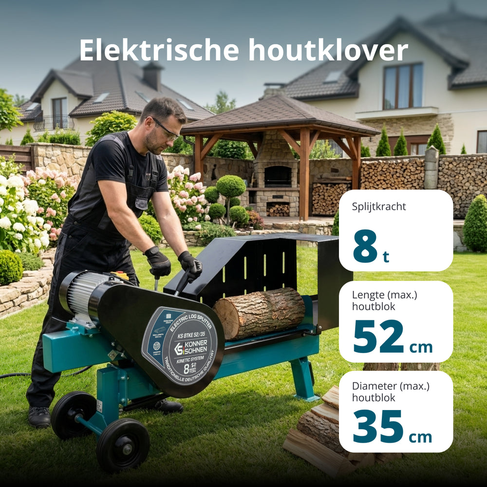 Elektrische Houtklover KS 8TKE 52/35