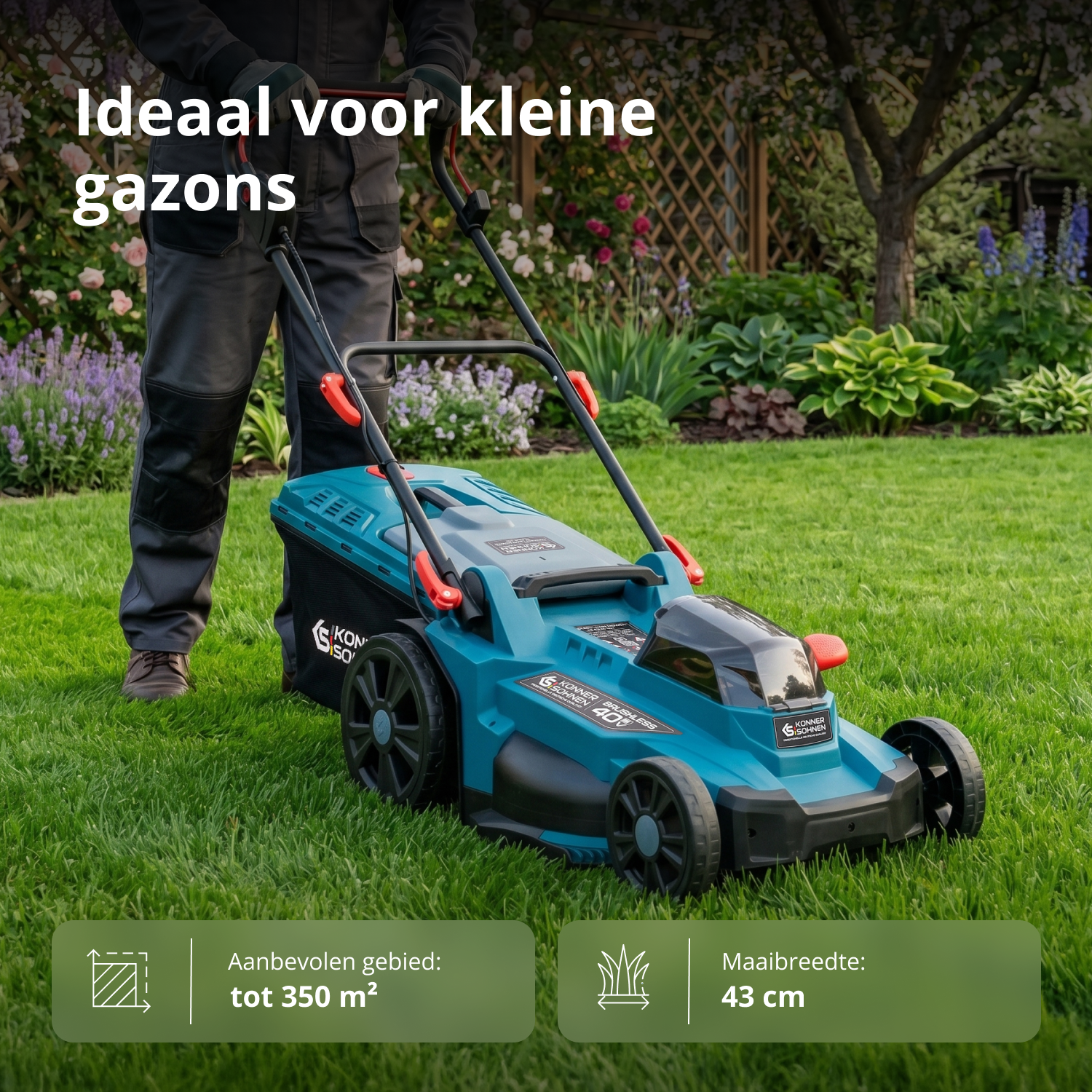 Snoerloze grasmaaier KS 43LM-40V