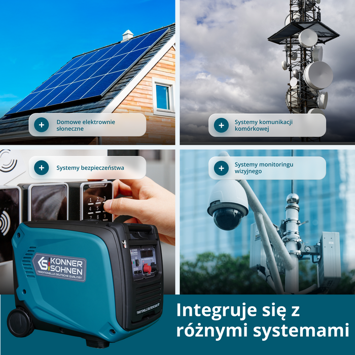 Generator prądu stałego KS 48VS-DC, wersja 50–55V