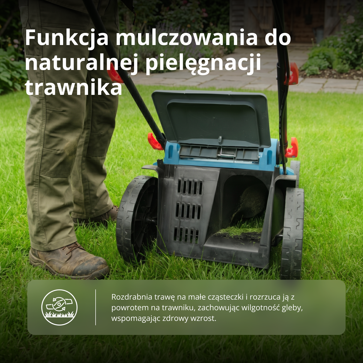 Bezprzewodowa kosiarka do trawy KS 43LM-40V
