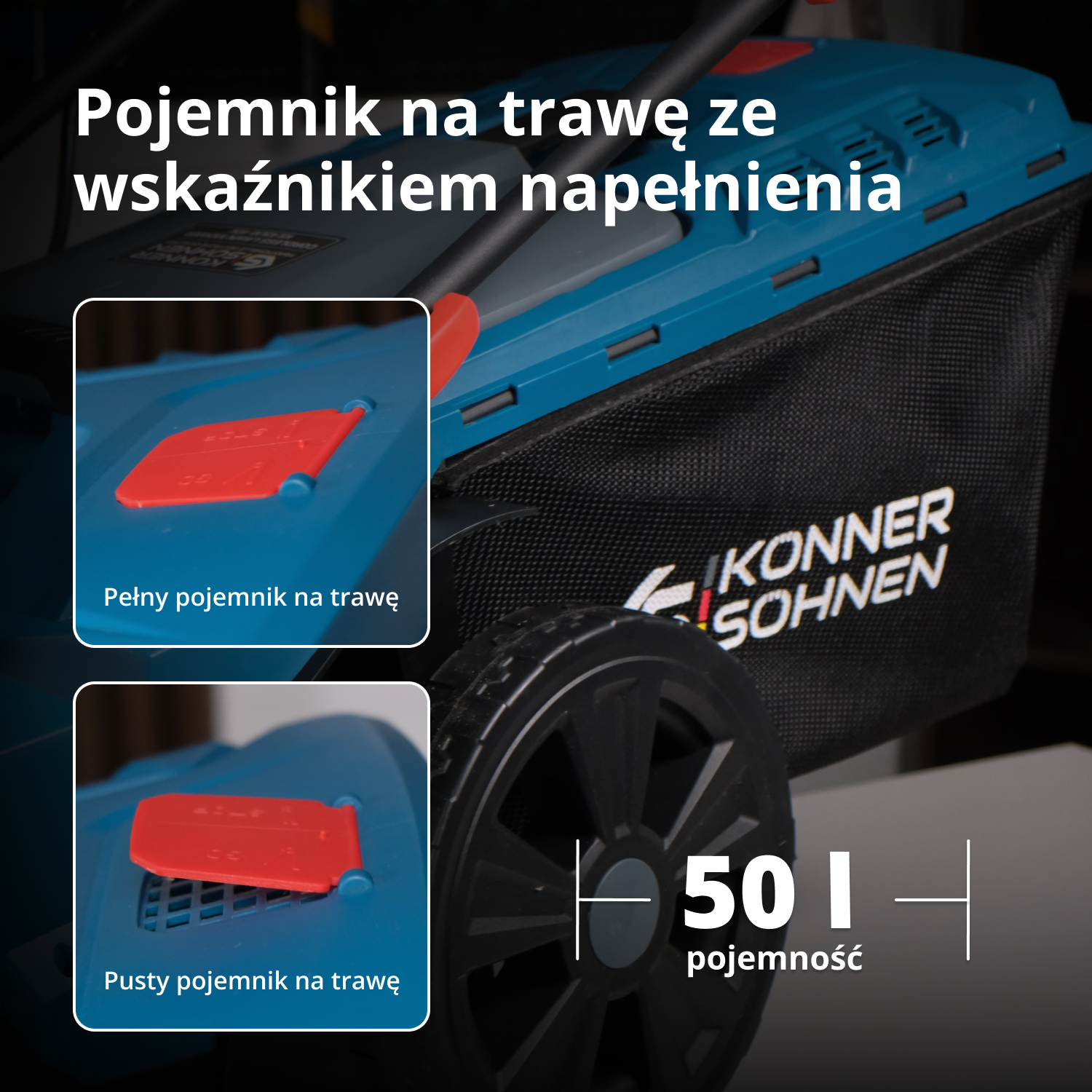 Bezprzewodowa kosiarka do trawy KS 43LM-40V