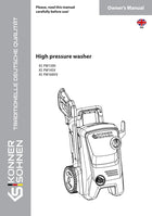 Πλυστικό υψηλής πίεσης KS PW130H, KS PW145V, KS PW160HV