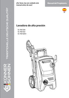 Hidrolimpiadora de alta presión KS PW130H, KS PW145V, KS PW160HV