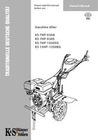 Motoazadas de gasolina 2015-2018