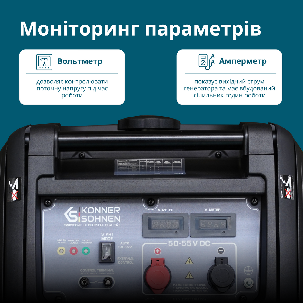 Генератор постійної напруги KS 48VS-DC версія 50-55В