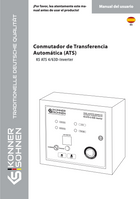 Conmutador de Transferencia Automática (ATS) KS ATS 4/63D-Inversor