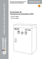 Conmutador de Transferencia Automática (ATS) KS ATS 4/100HD, KS ATS 4/160HD