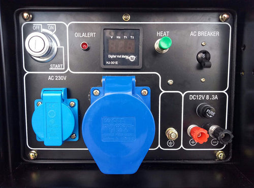 Ergonomický ovládací panel