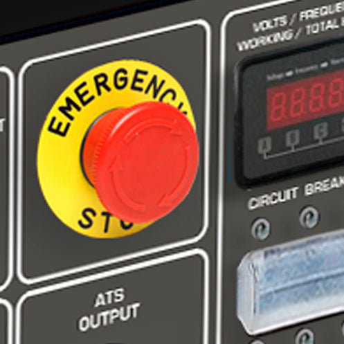 Ergonomic control panel