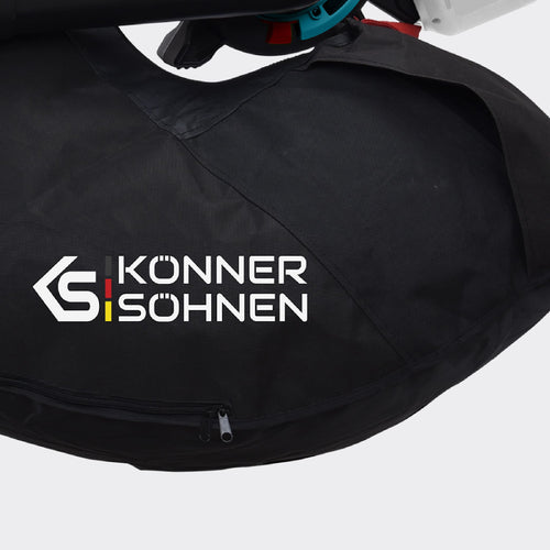 Practical bag with a zipper
