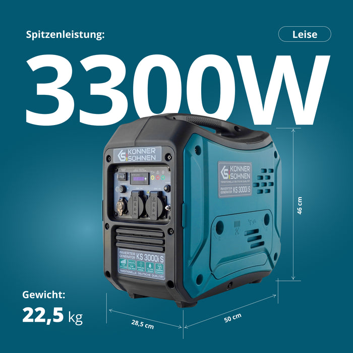 Invertergenerator KS 3000i S