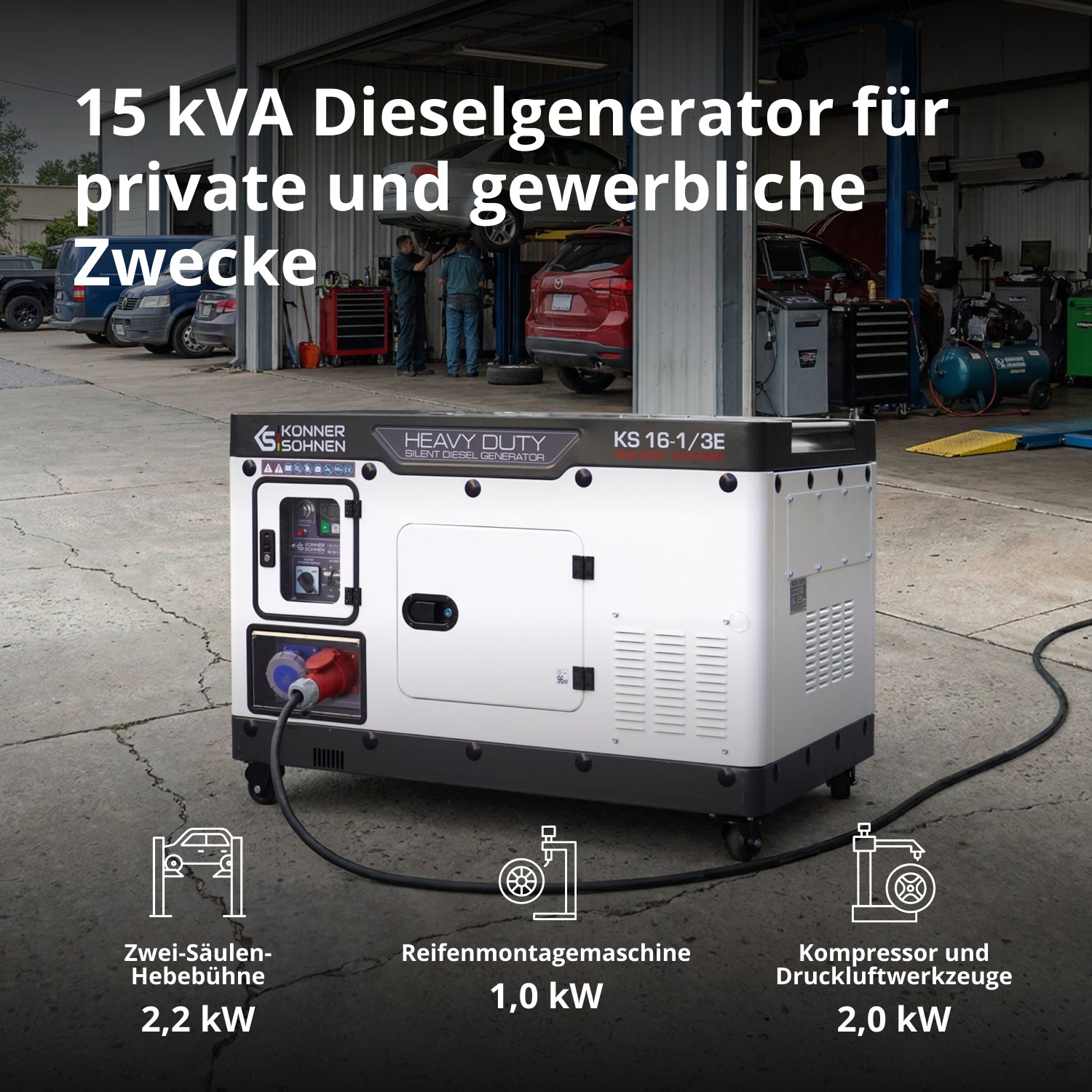 Dieselgenerator KS 16-1/3E