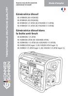 Générateurs diesel K&S 2021-2022