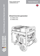Dízel inverter generátor KS 6100iDЕ ATSR, KS 9500iDЕ ATSR