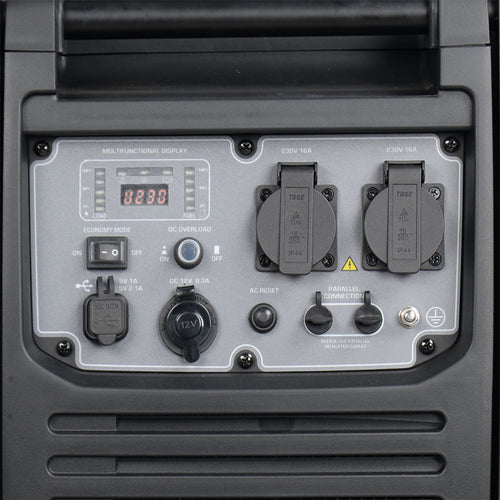 Ergonomic control panel