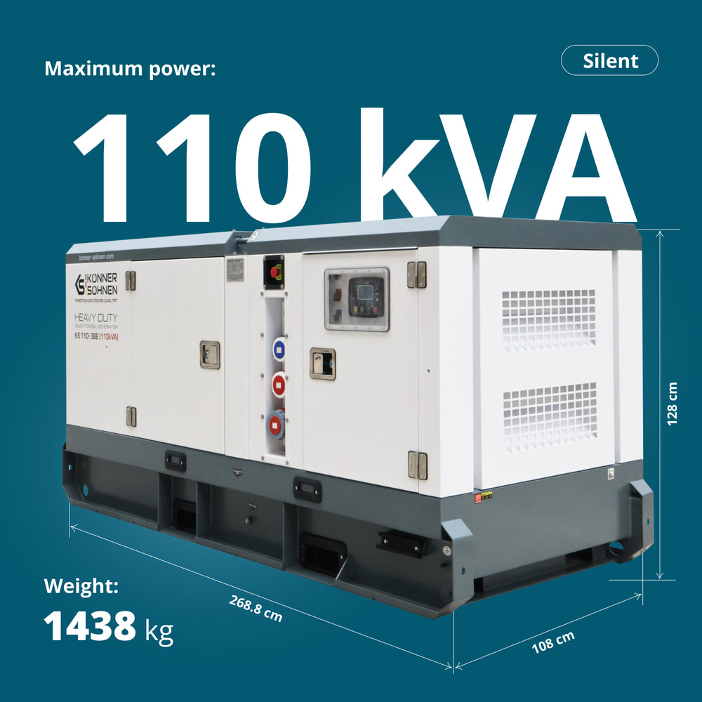 Trofazna dizelna elektrana KS 110-3BE