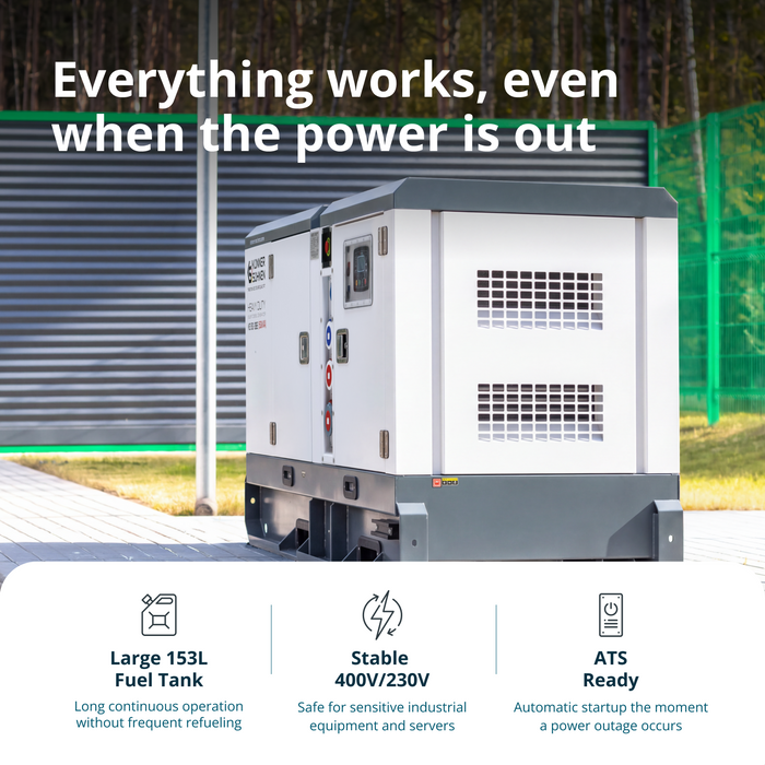 Třífázová dieselová elektrárna KS 50-3BE