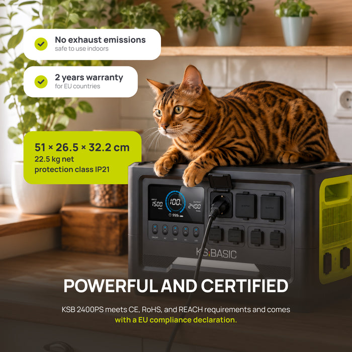 Prenosna elektrana KSB 2400PS