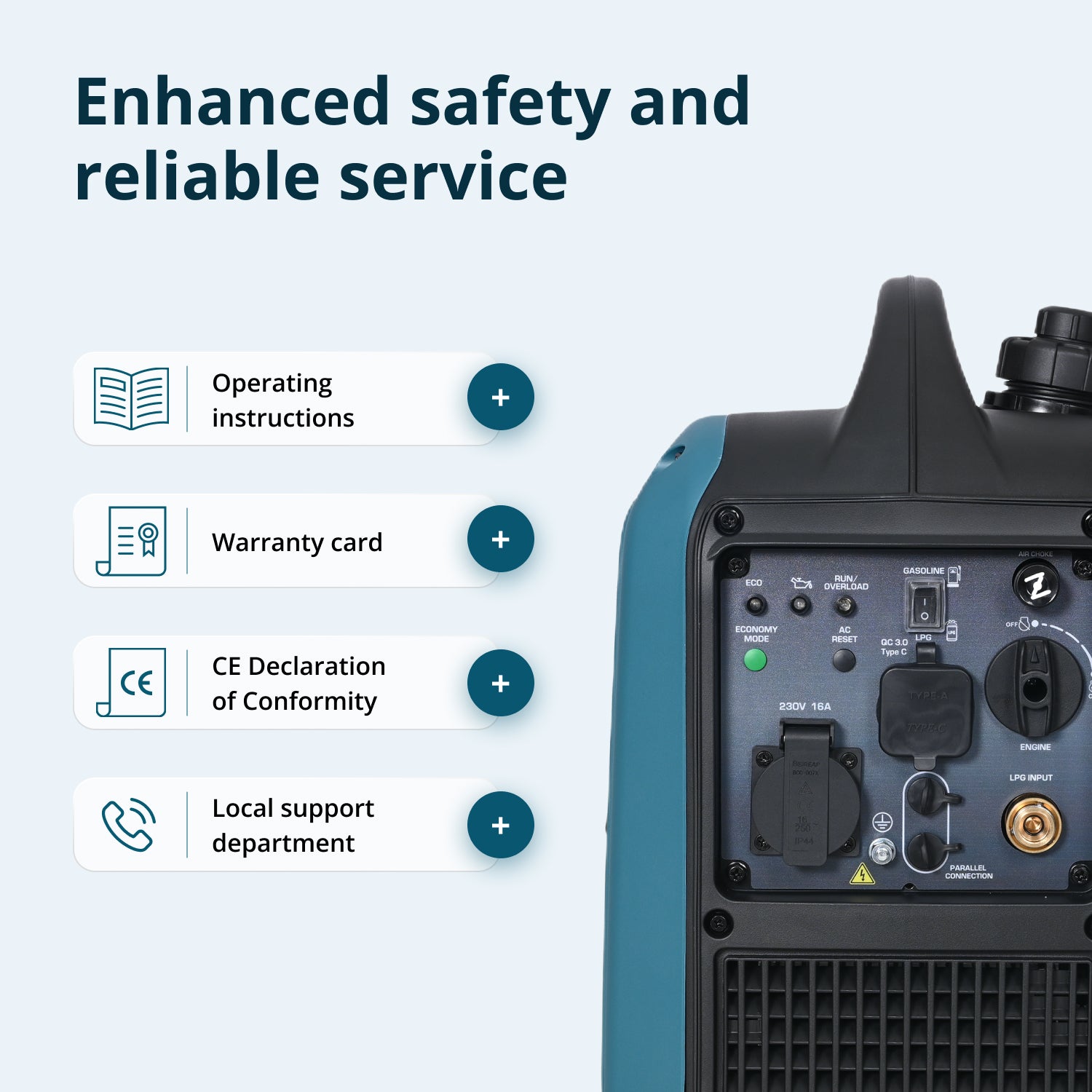 Инвертер генератор (ТНГ/бензин) KS 1900iG S