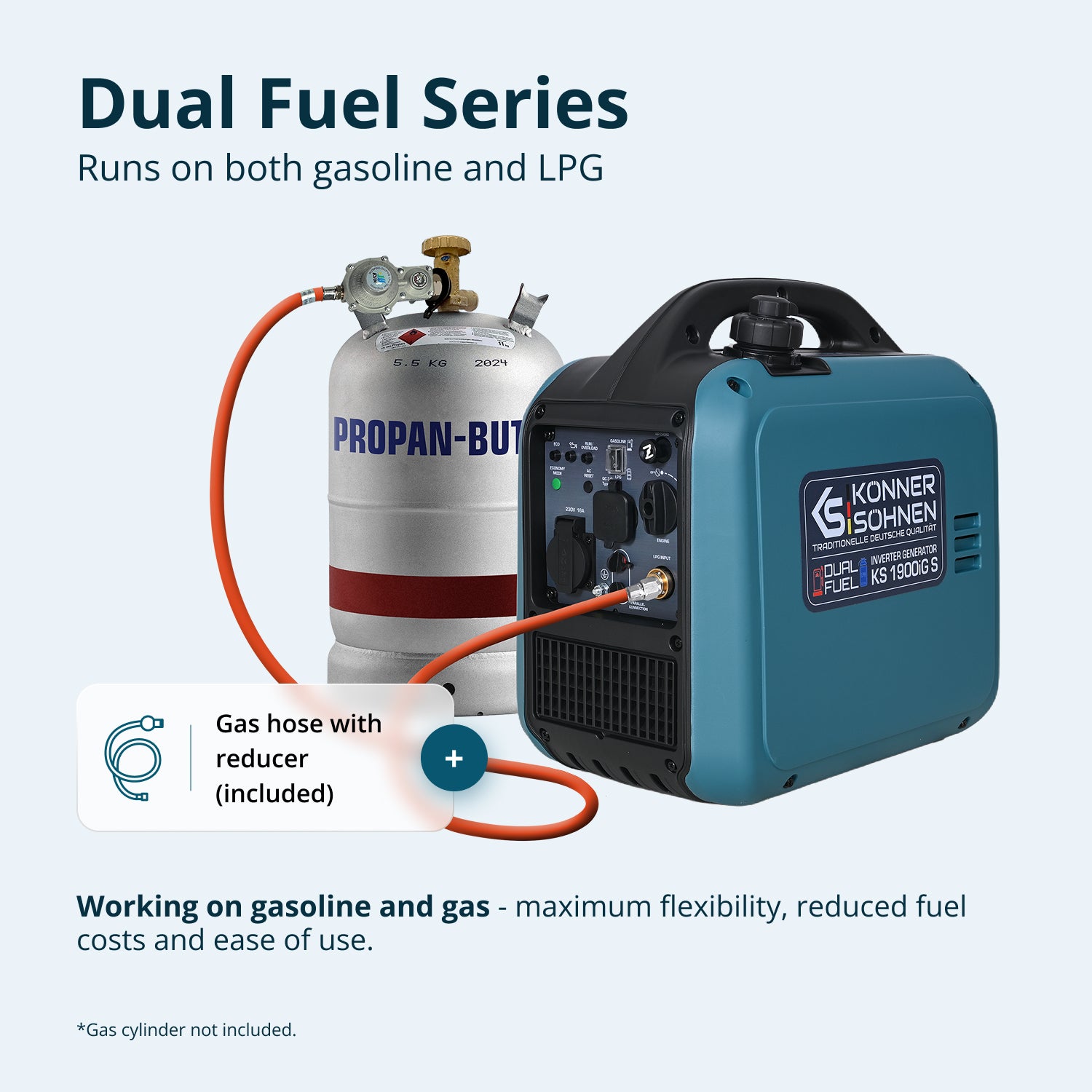 Инвертер генератор (ТНГ/бензин) KS 1900iG S