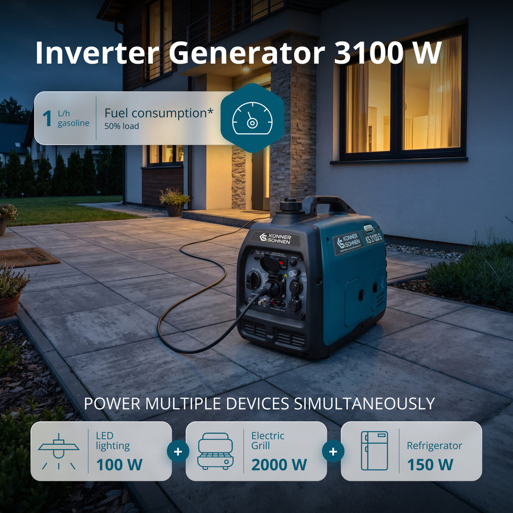 Gerador inversor KS 3100i S