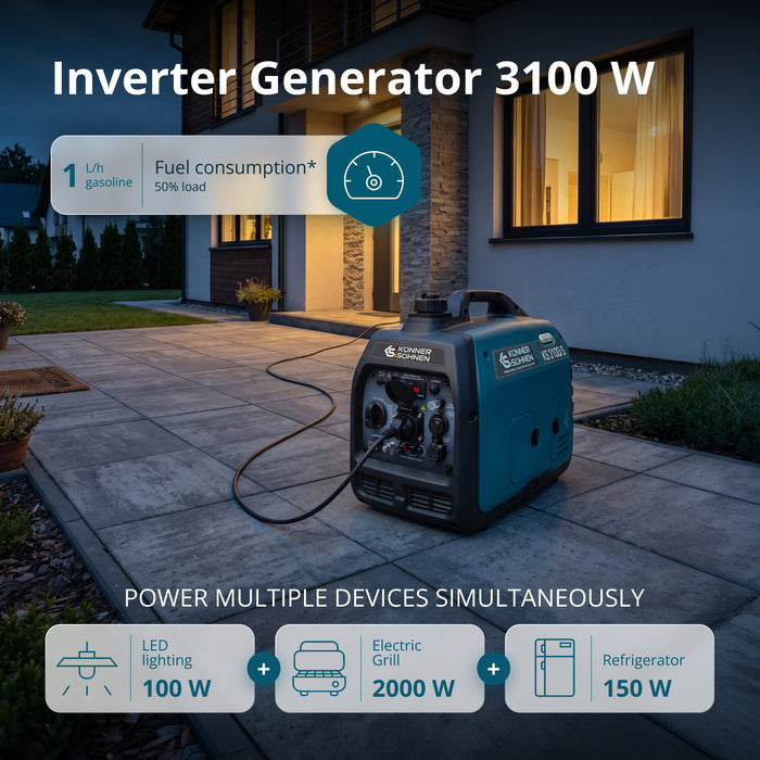 Gerador inversor KS 3100i S