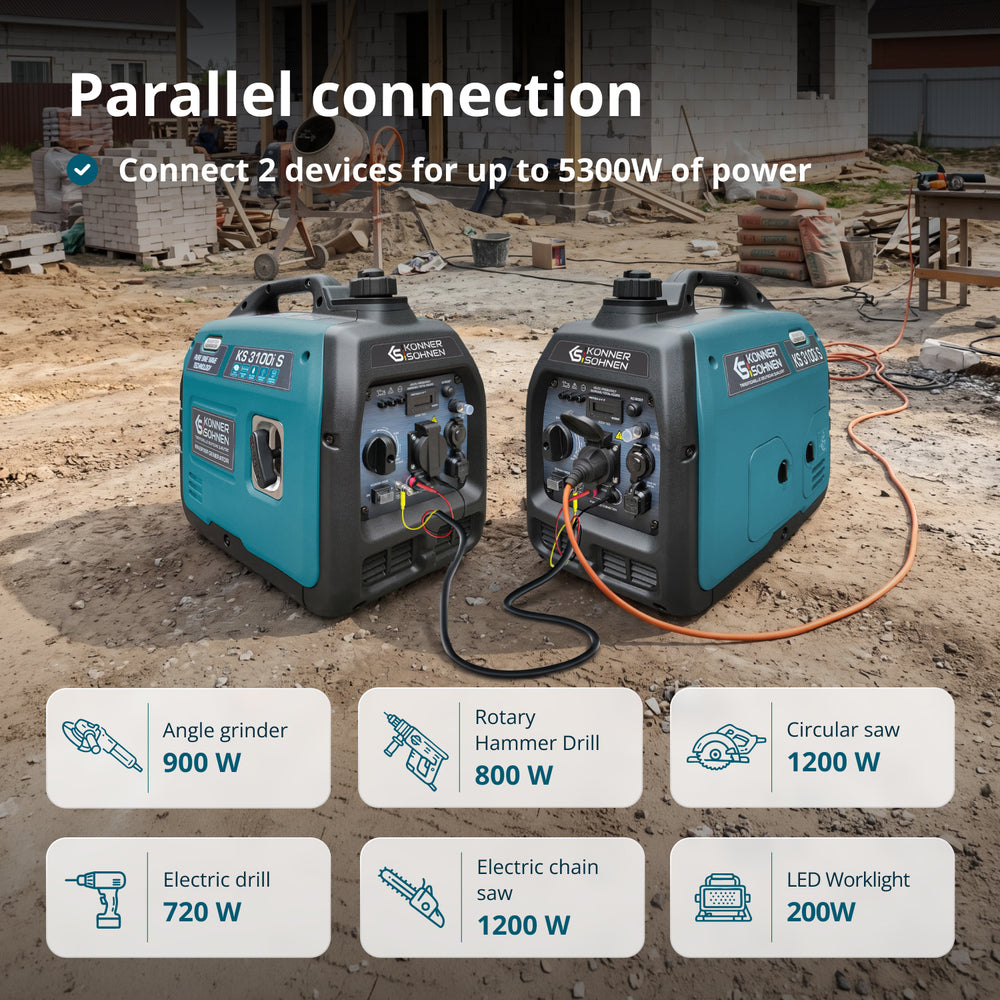 Gerador inversor KS 3100i S