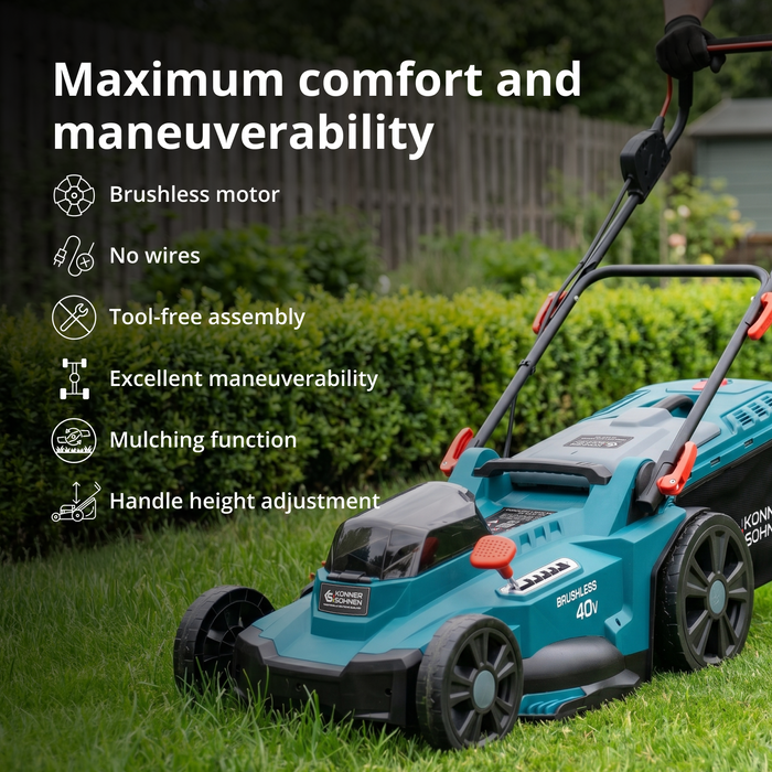 Kampagne Græsplæneplejesæt KS 43LM-BCT40V-SET