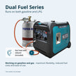 LPG/бензинов инверторен генератор KS 5500iEG S thumbnail