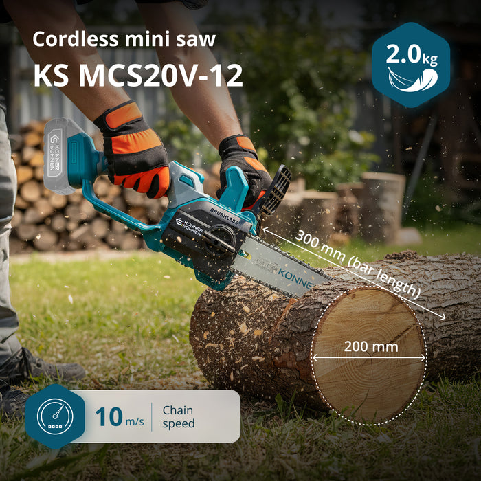 Akumulátorová Mini Pila KS MCS20V-12