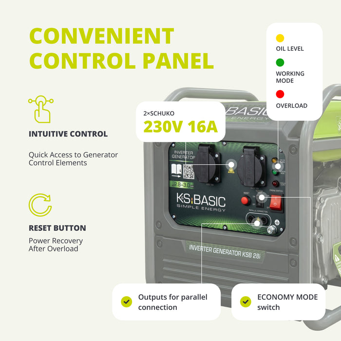 Inverter generátor KSB 28i
