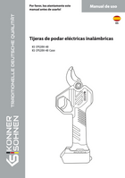 Tijera de podar a batería KS СPS20V-40, KS СPS20V-40 Case