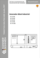 Grupos electrógenos diésel KS 22-3BE, KS 35-3BE, KS 50-3BE, KS 72-3BE, KS 110-3BE
