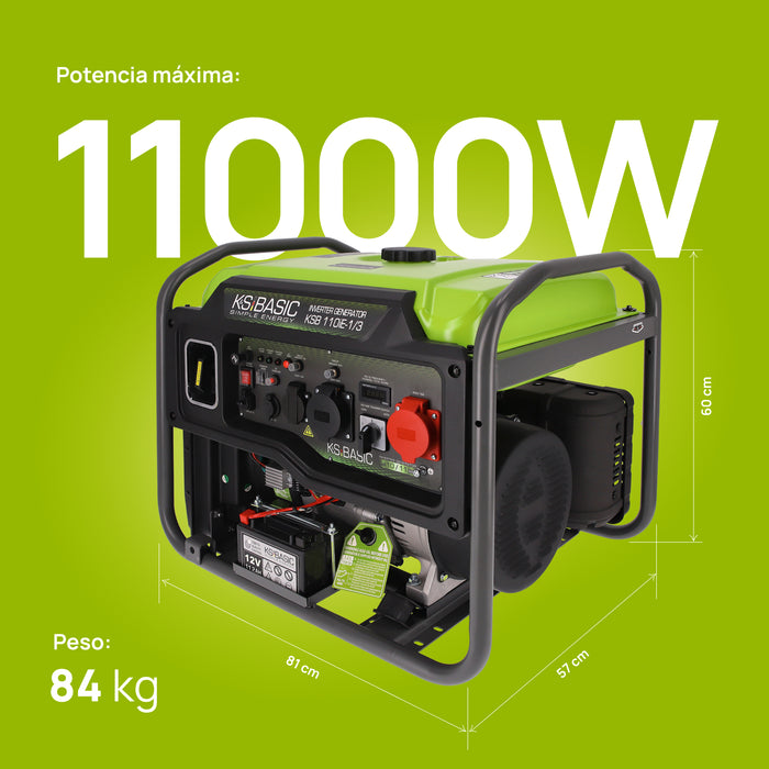Generador Inverter KSB 110iE-1/3