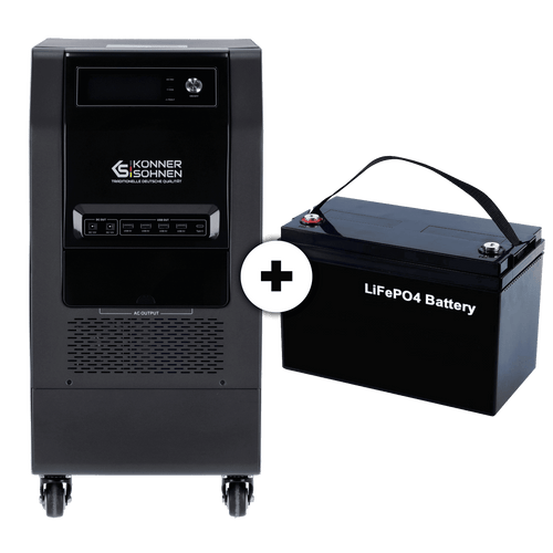 Funzionamento da una batteria esterna