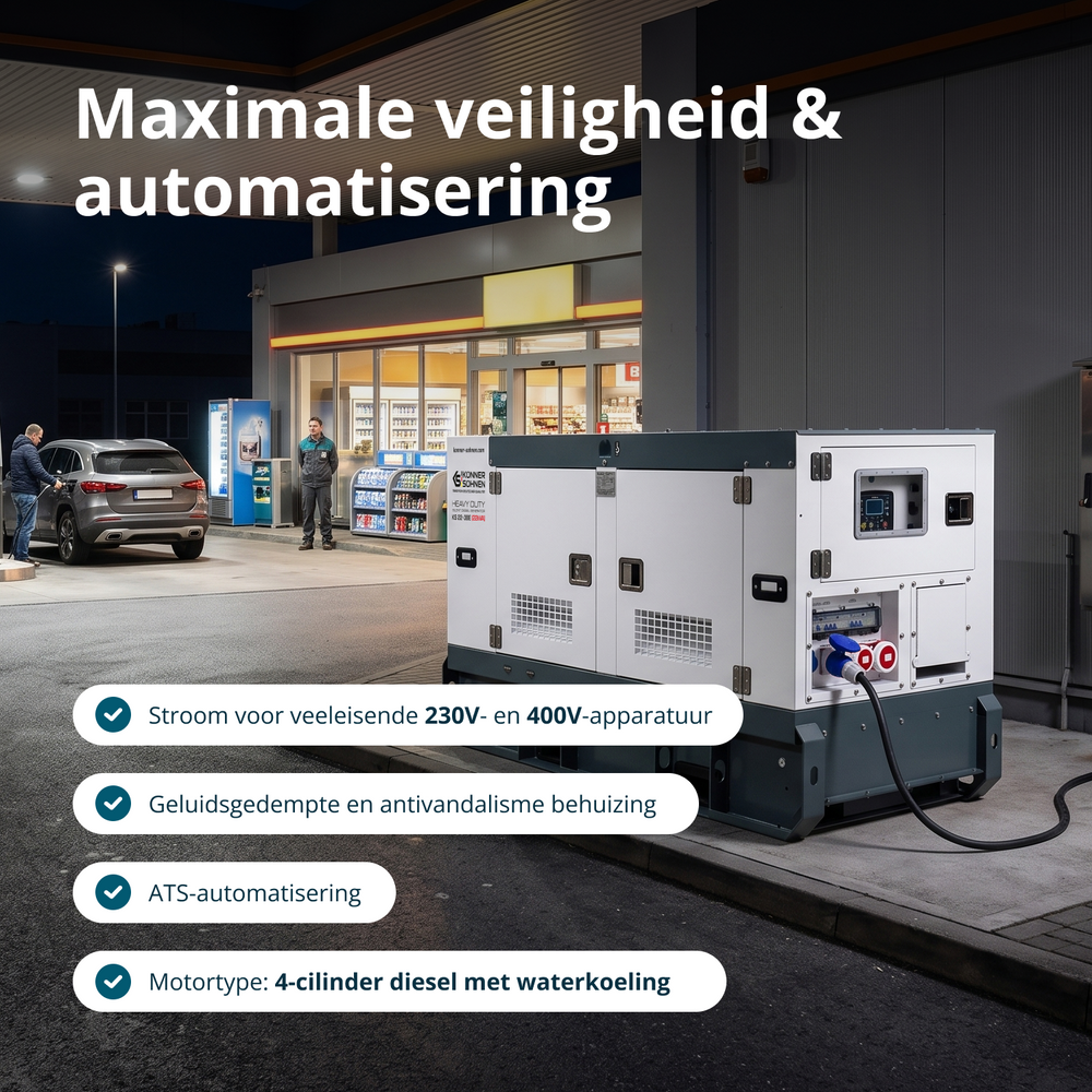 Kolmivaiheinen dieselvoimala KS 22-3BE