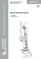 Sécateur électrique à batterie KS СPS20V-32, KS СPS20V-32 Case