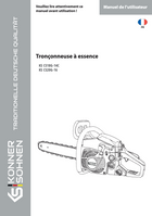 Tronçonneuse à essence KS CS18G-14С, KS CS20G-16