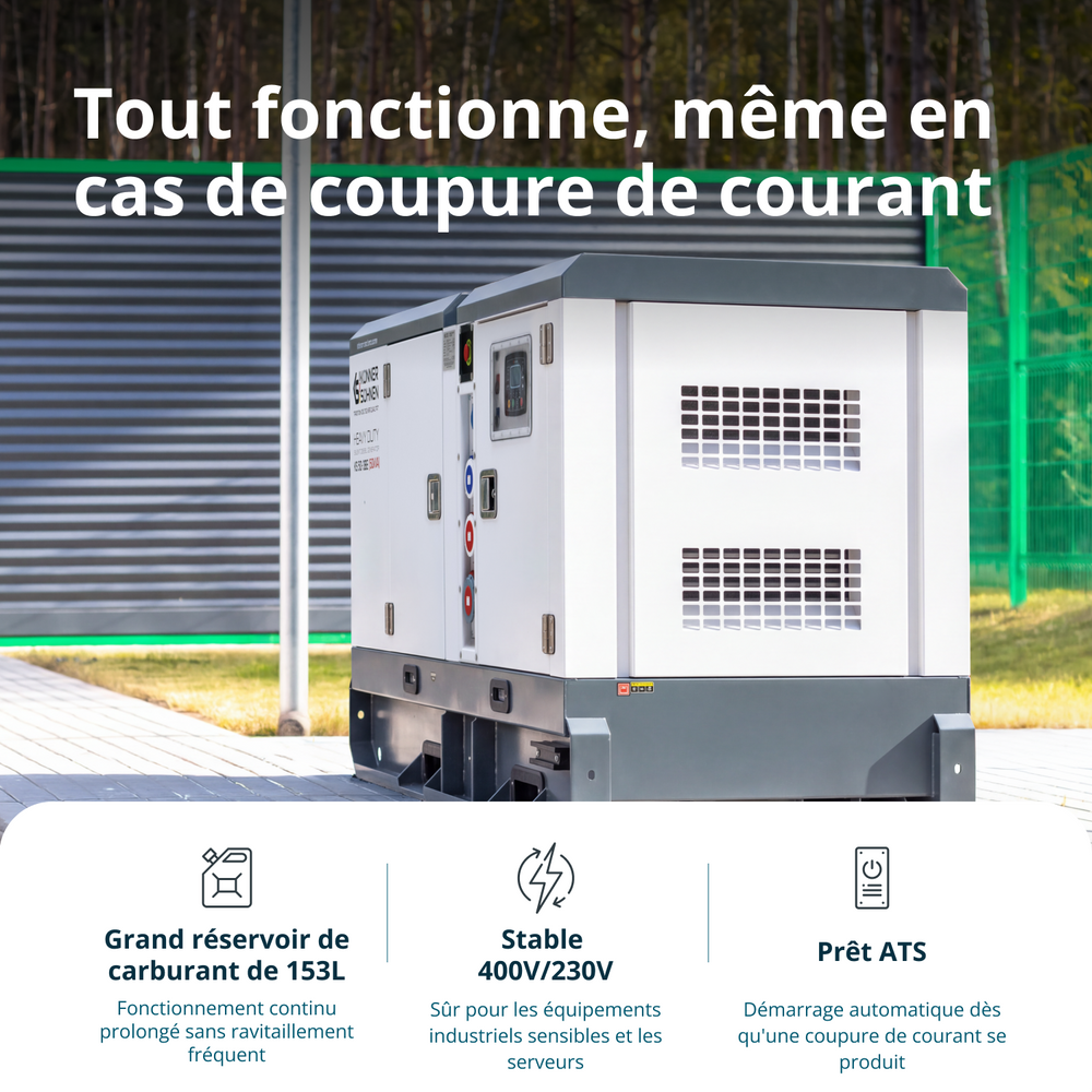 KS 50-3BE Groupe électrogène diesel triphasé