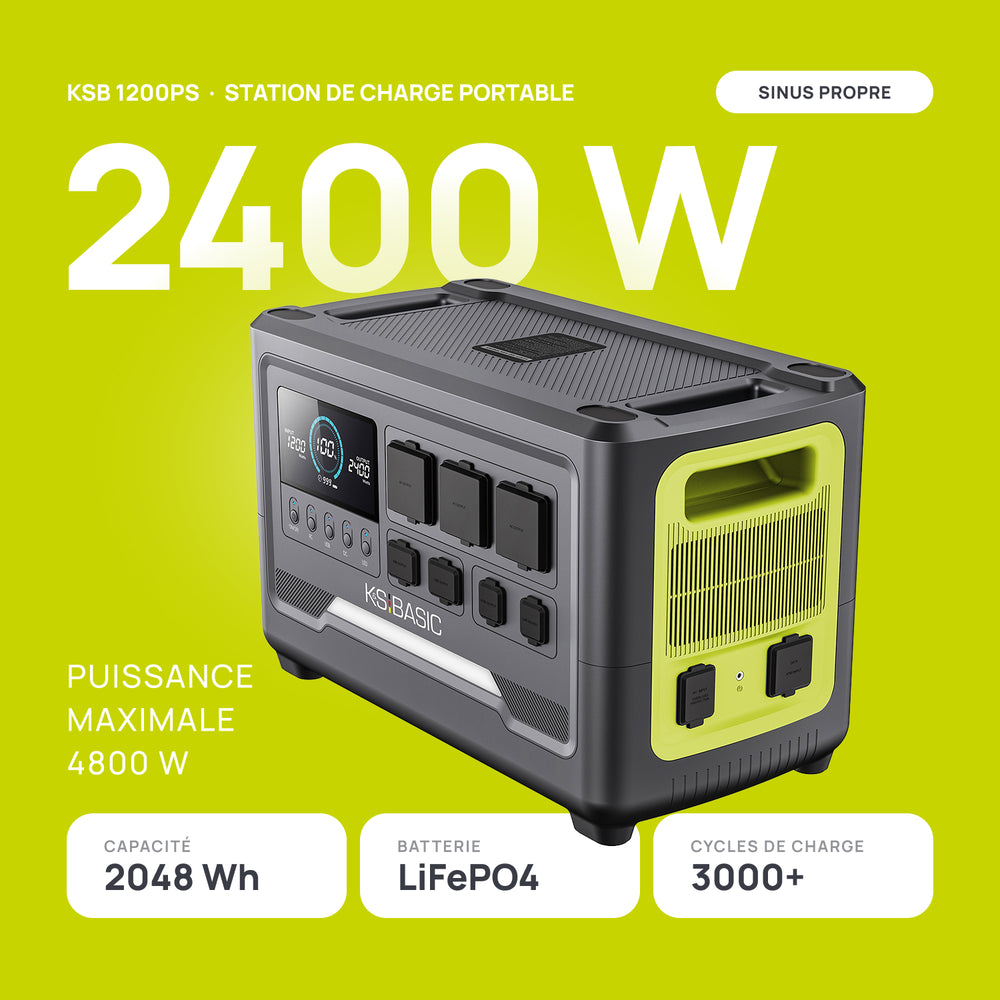Station d'alimentation portable KSB 1200PS 