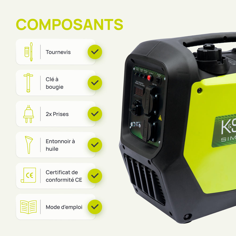Groupe électrogène inverter KSB 32i S