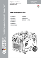 Inverter generátor hangszigetelt házban