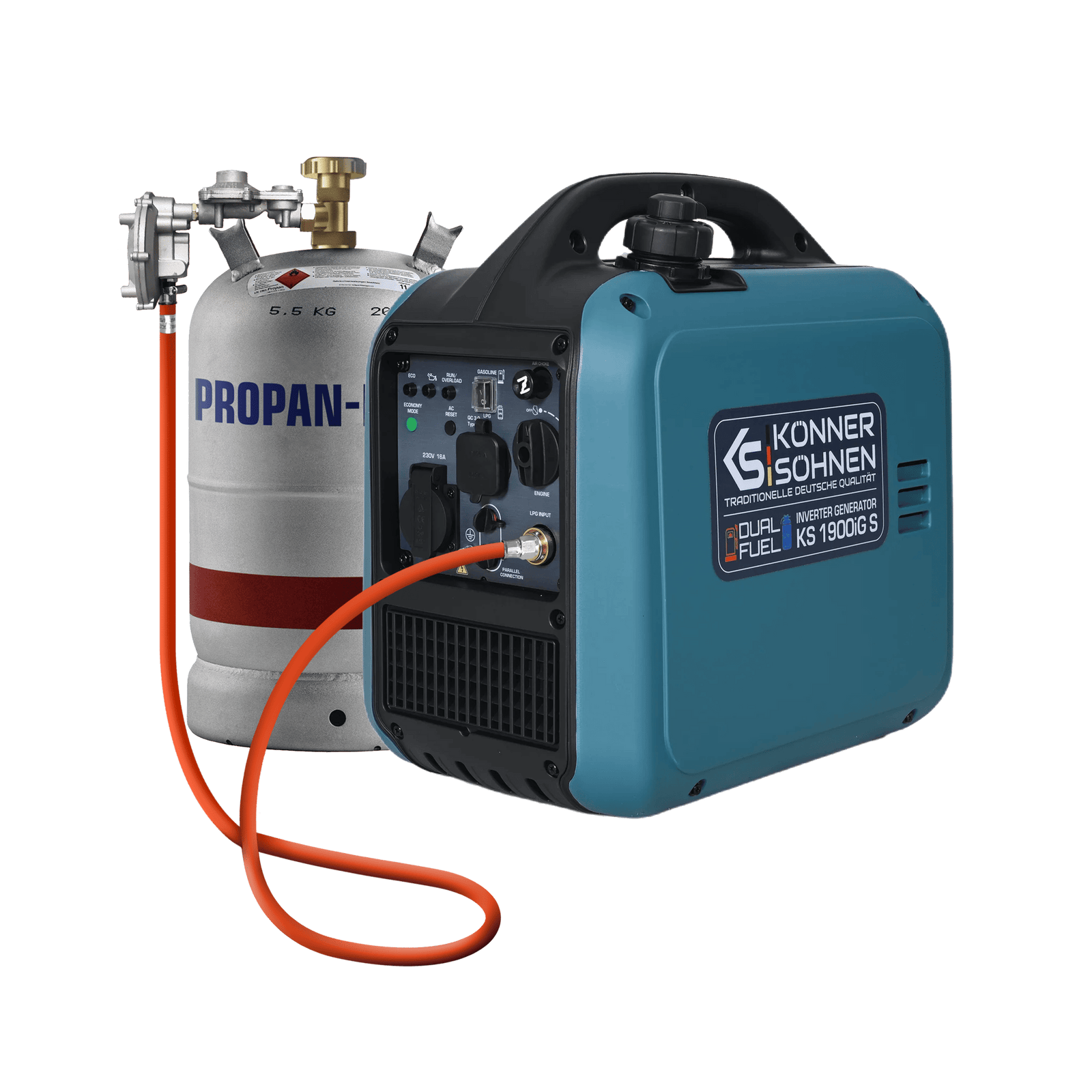 Invertorový generátor (LPG/benzín) KS 1900iG S