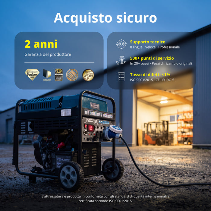 Generatore inverter diesel KS 9500iDE ATSR