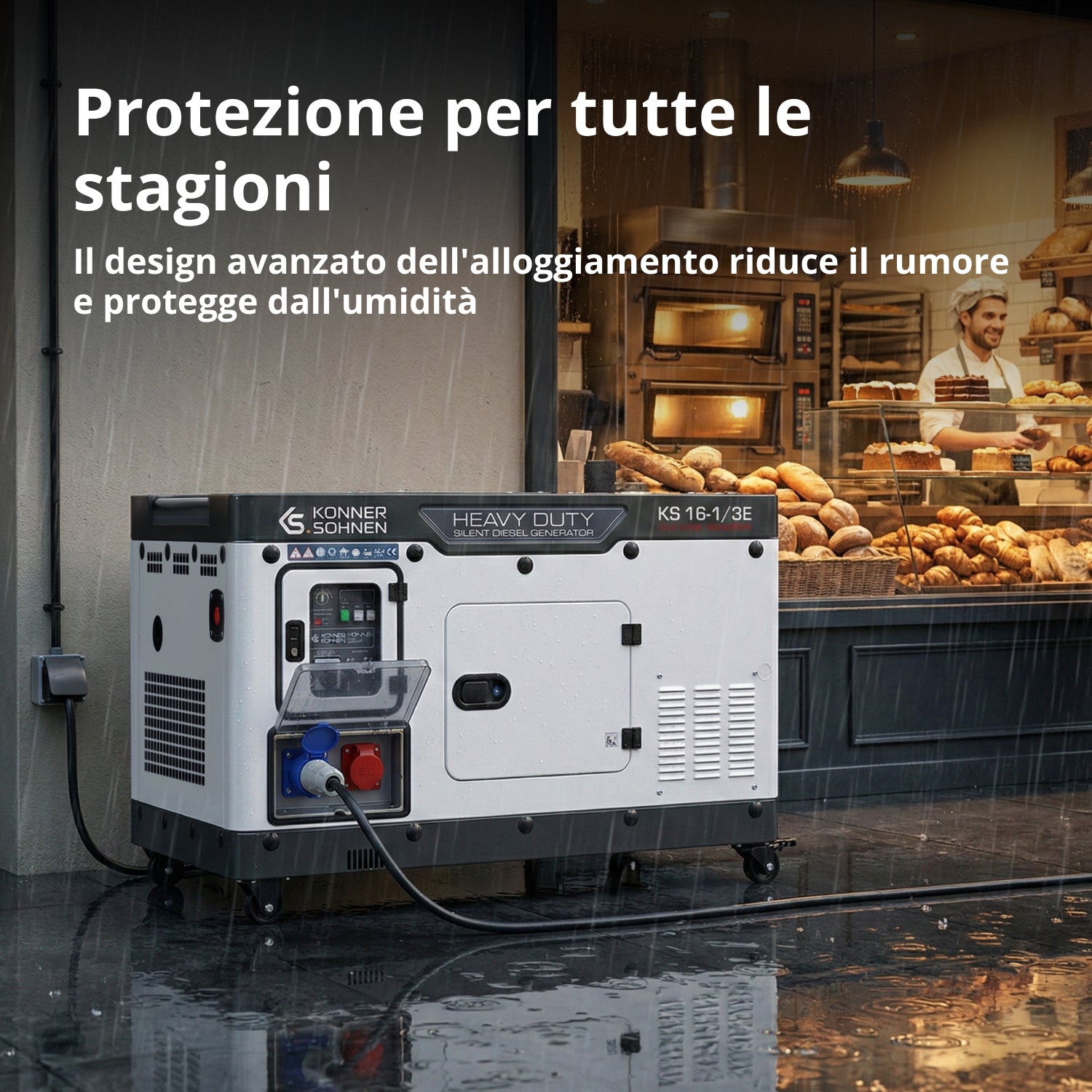 Generatore Diesel KS 16-1/3E