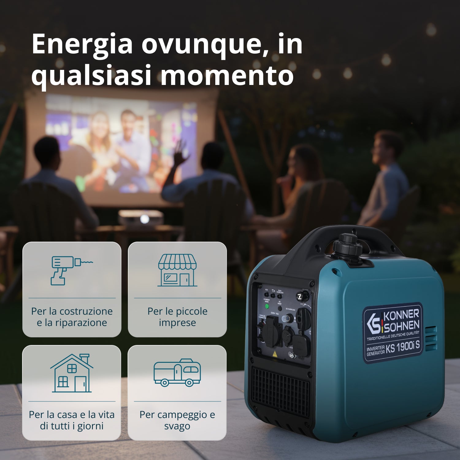 Generatore inverter KS 1900i S
