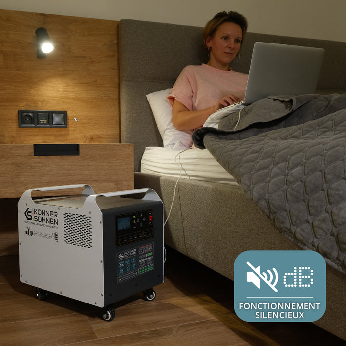 Station d’énergie portable KS 2500PS (Reconditionné – État excellent)