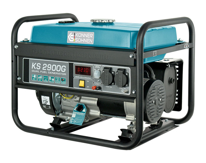 LPG/benzin generator "Könner & Söhnen" KS 2900G