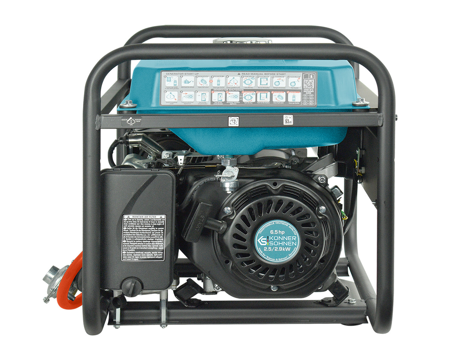 LPG/Gasoline Generator "Könner & Söhnen" KS 2900G
